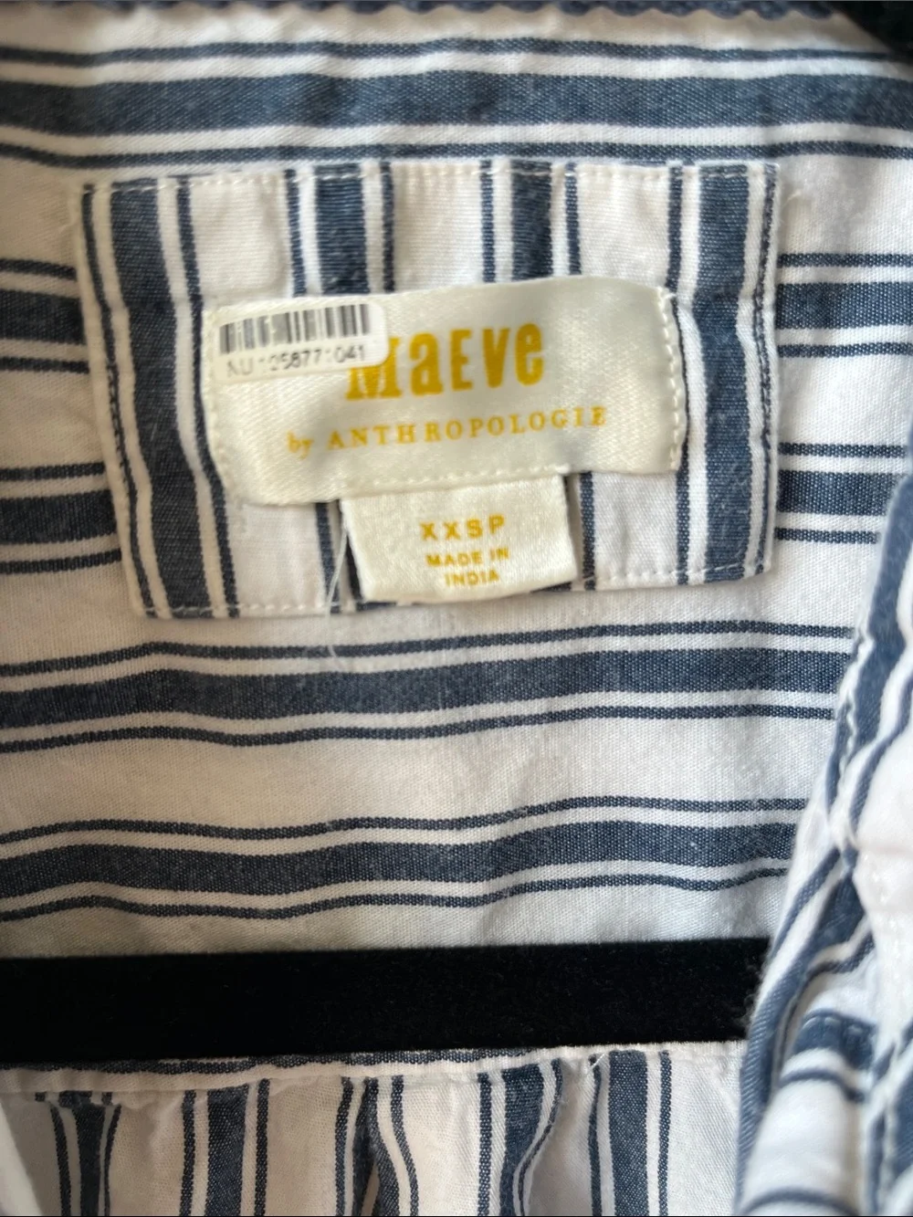 Maeve Bennett Buttondown - Blue Stripe